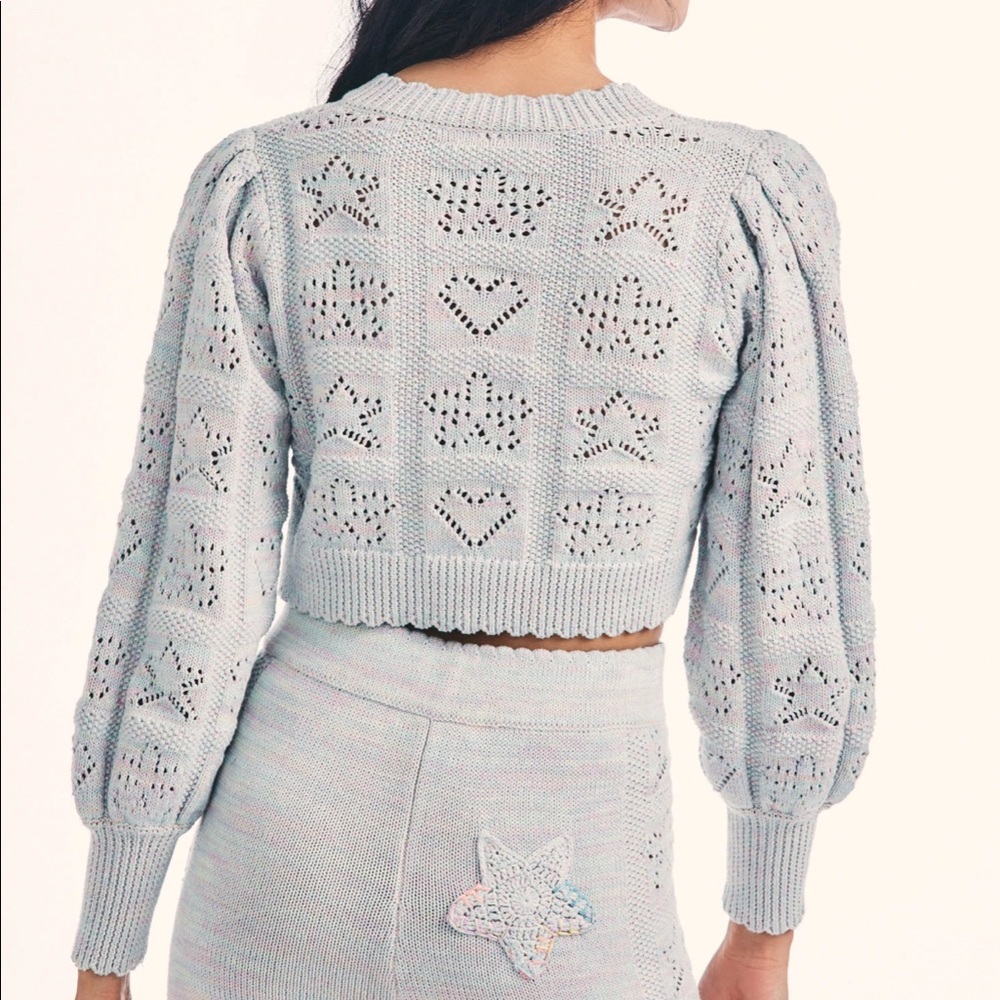 LOVESHACKFANCY CARDIGAN SWEATER - Picture 4 of 9
